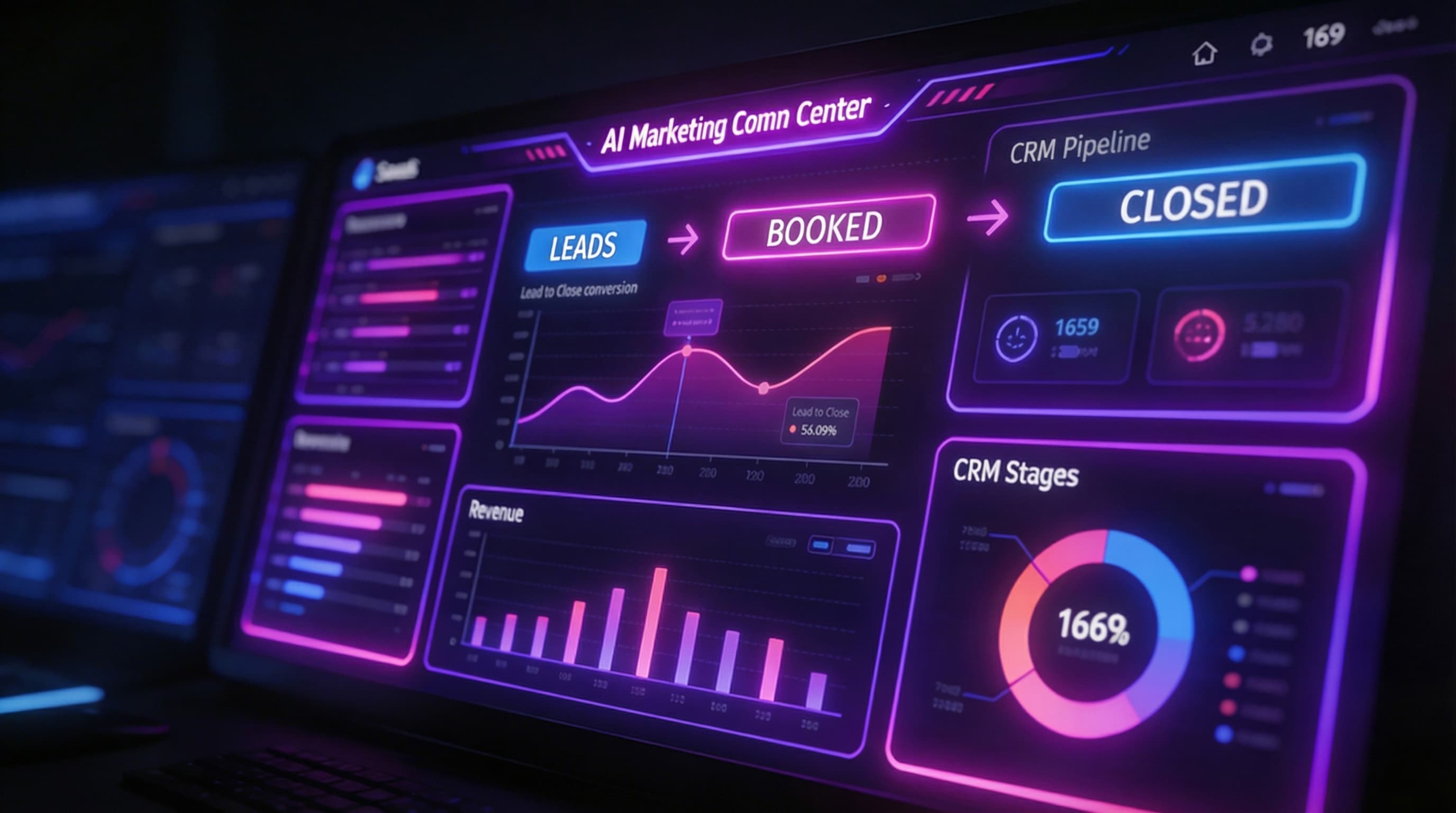 AI Marketing Command Center Dashboard